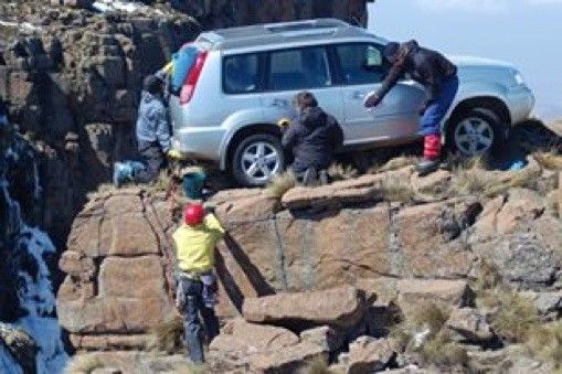 Nissan X-Trail campagnebeeld, Drakensberg