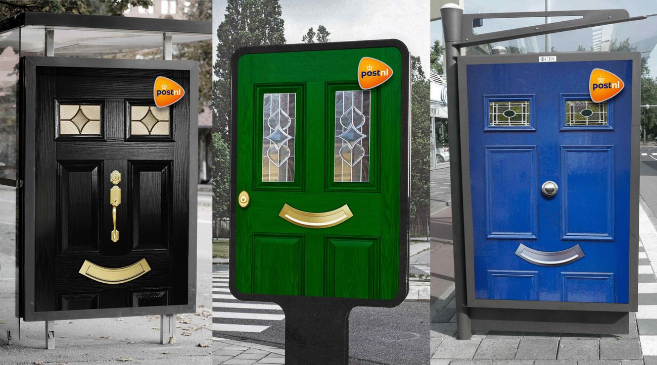 PostNL abri, Smile is the message