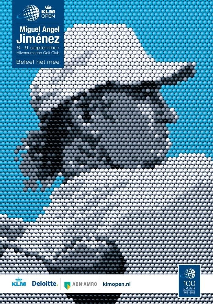 Miguel &Aacute;ngel Jim&eacute;nez, KLM Dutch Open illustratie