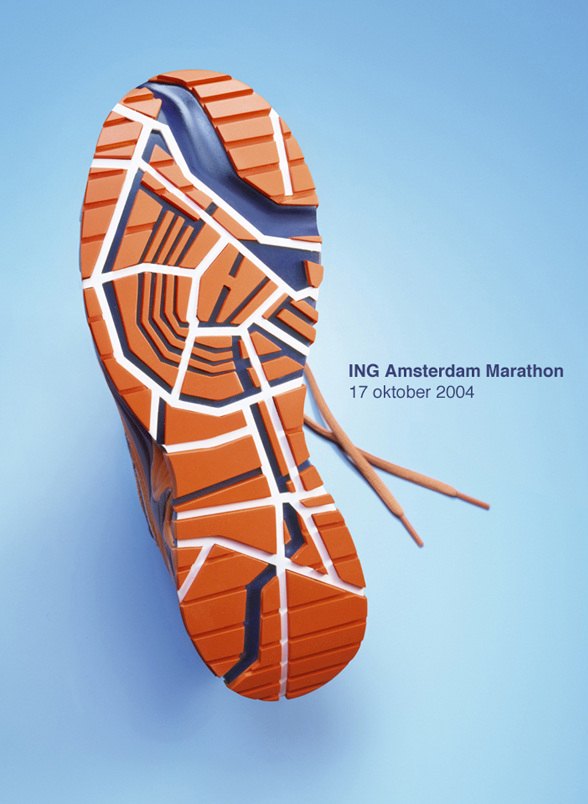 ING Bank Amsterdam Marathon campagnebeeld