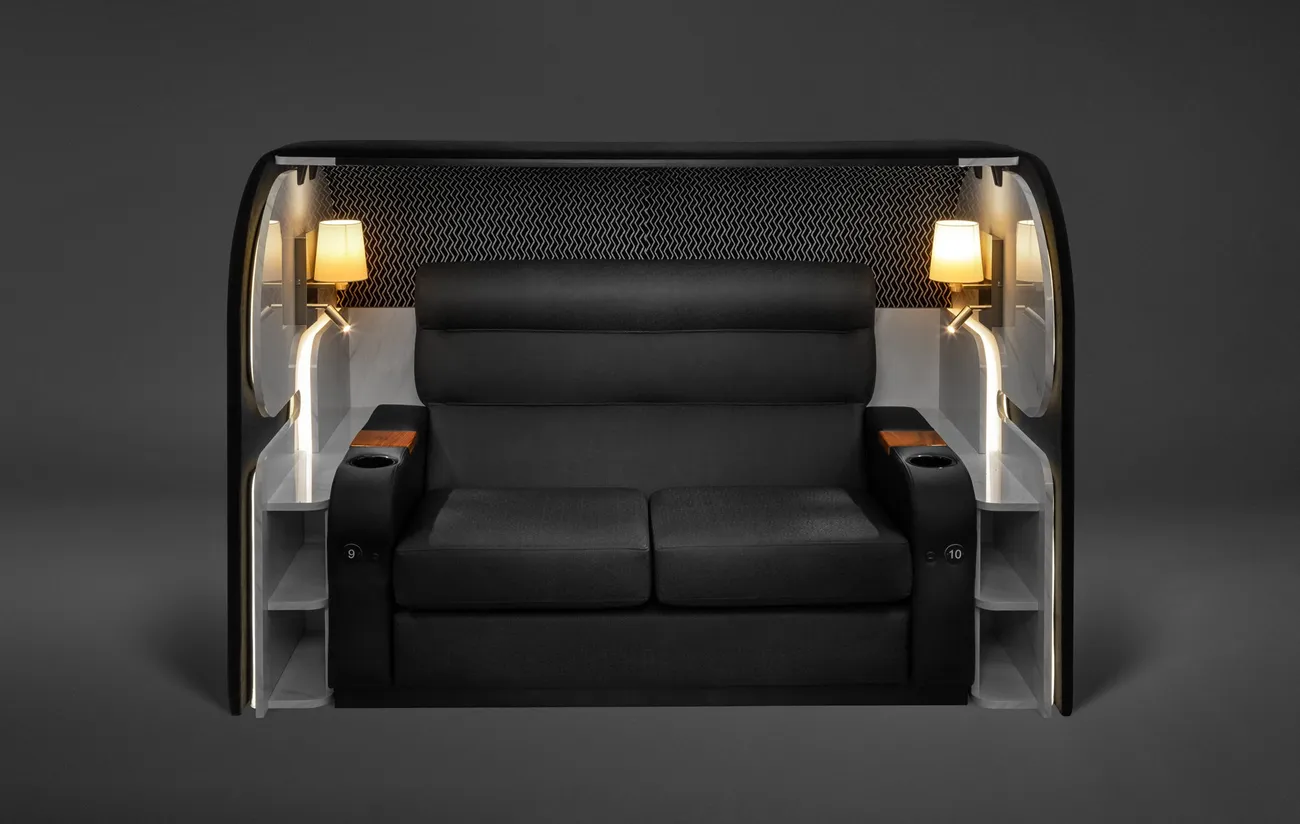 Infinity Seating enclosures